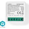 NEDIS Wi-Fi chytrý spínač pro světla/ spotřeba 3680 W/ připojení terminálu/ Android/ iOS/ Nedis® SmartLife/ bílý