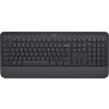 Logitech klávesnice Signature K650/ bezdrátová/ Bluetooth/ CZ/SK layout/ grafitová