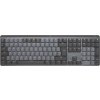Logitech klávesnice MX Mechanical US - tactile/ bezdrátová/ Bluetooth/ USB-C/ US layout/ grafitová