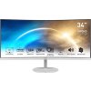 MSI Pro/MP341CQW/34"/VA/3440x1440/100Hz/1ms/White/2R