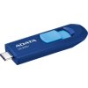 ADATA UC300/256GB/USB 3.2/USB-C/Modrá