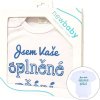 Body s potiskem New Baby Jsem Vaše splněné přání - dárkové balení 86 (12-18m)