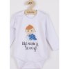 Body s potiskem New Baby Když nespím já, tak ani vy - dárkové balení 74 (6-9m)
