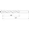 Vrták na kov 12,0 mm HSS-COBALT 1 ks 135°