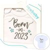 Body s potiskem New Baby Born in 2023 - dárkové balení 74 (6-9m)