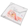 Dětská froté osuška s výšivkou a kapucí New Baby 80x80 bílá medvěd