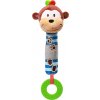 Plyšová pískací hračka s kousátkem Baby Ono opička George