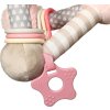 Edukační hračka Baby Ono pyramida Tiny Yoga pink