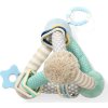 Edukační hračka Baby Ono pyramida Tiny Yoga blue