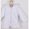 Semišková mikinka s kapucí New Baby Baby bílá 80 (9-12m)