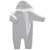Kojenecký teplákový overal New Baby The Best šedý 92 (18-24m)