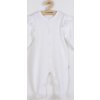 Kojenecký bavlněný overal New Baby Practical bílý holka 92 (18-24m)
