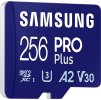 SAMSUNG PRO Plus MicroSDXC 256GB + SD Adaptér / CL10 UHS-I U3 / A2 / V30