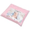 Dětská deka New Baby 90x80 růžová