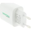 PATONA nabíječka/ USB-C/ vstup /100-240V/ výstup 5V/3.0A, 9V/2.22A, 12V/1.67A/ 20W Power delivery/ bílá