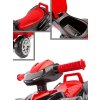 Odrážedlo čtyřkolka Toyz miniRaptor červené