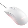 Trust GXT924W YBAR+/Herní/Optická/Pro praváky/25 600 DPI/Drátová USB/Bílá