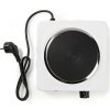 NEDIS elektrický vařič/ 1 plotýnka/ výkon 1500 W/ ochrana proti přehřátí/ bílý