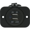 Zásuvka 2x USB 2,1A