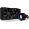 NZXT vodní chladič Kraken 240 ELITE / 2x120mm fan / 4-pin PWM / LCD disp. / 6 let