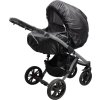 Pláštěnka na kočárek s reflexním prvkem New Baby Basic černá