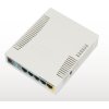 MikroTik RouterBOARD RB951Ui-2HnD 128 MB RAM/ 600 MHz/ 5x LAN/ 1x USB/ MIMO (2x2)/ 2.4Ghz 802b/g/n/, 1x PoE, vč L4