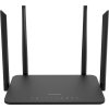 THOMSON dvoupásmový router THWR 1200/ Wi-Fi 802.11a/b/g/n/ac/ 1200 Mbit/s/ 2,4GHz a 5GHz/ 4x LAN/ 1x WAN/ 1x USB/ černý