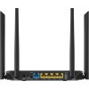 THOMSON dvoupásmový router THWR 1200/ Wi-Fi 802.11a/b/g/n/ac/ 1200 Mbit/s/ 2,4GHz a 5GHz/ 4x LAN/ 1x WAN/ 1x USB/ černý
