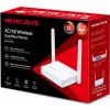 Mercusys MR20 AC750 Wifi Router Dual Band Wifi Router, 3x10/100 RJ45, 2x anténa