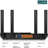 TP-Link Archer AX55 Pro AX3000 router / 1x 2.5G WAN/LAN / 3x GLAN / 1x GWAN/LAN / 1x USB / 802.11a/b/g/n/ac/ax / Wi-Fi 6