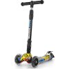 Dětská koloběžka Milly Mally Magic Scooter graffiti