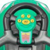 Dětské odrážedlo s vodící tyčí 3v1 Baby Mix Mega Car zelené
