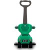 Dětské odrážedlo s vodící tyčí 3v1 Baby Mix Mega Car zelené