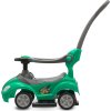 Dětské odrážedlo s vodící tyčí 3v1 Baby Mix Mega Car zelené