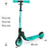 Dětská koloběžka Milly Mally Scooter Smart mátová