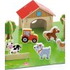 Dětské dřevěné 3D puzzle Viga Farma