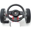 Dětská šlapací motokára Go-kart Milly Mally Abarth bílá