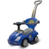Dětské odrážedlo s vodící tyčí 3v1 Baby Mix Mega Car modré