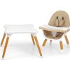 Jídelní židlička Milly Mally 2v1 Malmo beige
