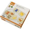 Dřevěné puzzle Viga Krmení zvířátek