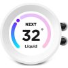 NZXT vodní chladič Kraken 280 ELITE RGB / 2x140mm RGB fan / 4-pin PWM / LCD disp. / 6 let / bílý