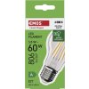 LED žárovka Filament A60 A CLASS/ E27 / 3,8 W (60 W) / 806 lm / neutrální bílá