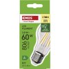 LED žárovka Filament A60 A CLASS / E27 / 3,8 W (60 W) / 806 lm / teplá bílá