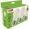 LED žárovka Filament A60 A CLASS/ E27 / 3,8 W (60 W) / 806 lm / teplá bílá