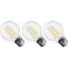 LED žárovka Filament A60 A CLASS/ E27 / 3,8 W (60 W) / 806 lm / teplá bílá