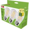LED žárovka Filament A60 A CLASS/ E27 / 3,8 W (60 W) / 806 lm / teplá bílá