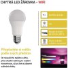 Chytrá LED žárovka GoSmart A60 / E27 / 9 W (60 W) / 806 lm / RGB / stmívatelná / WiFi