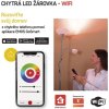 Chytrá LED žárovka GoSmart A60 / E27 / 9 W (60 W) / 806 lm / RGB / stmívatelná / WiFi