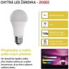 Chytrá LED žárovka GoSmart A60 / E27 / 9 W (60 W) / 806 lm / RGB / stmívatelná / Zigbee