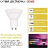 Chytrá LED žárovka GoSmart MR16 / GU10 / 4,8 W (35 W) / 400 lm / RGB / stmívatelná /Zigbee